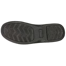 Propét Mens Cush N Foot Slipper, Black