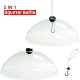 Denny International Crystals Universal Bird Feeding Station Squirrel Dome view 8