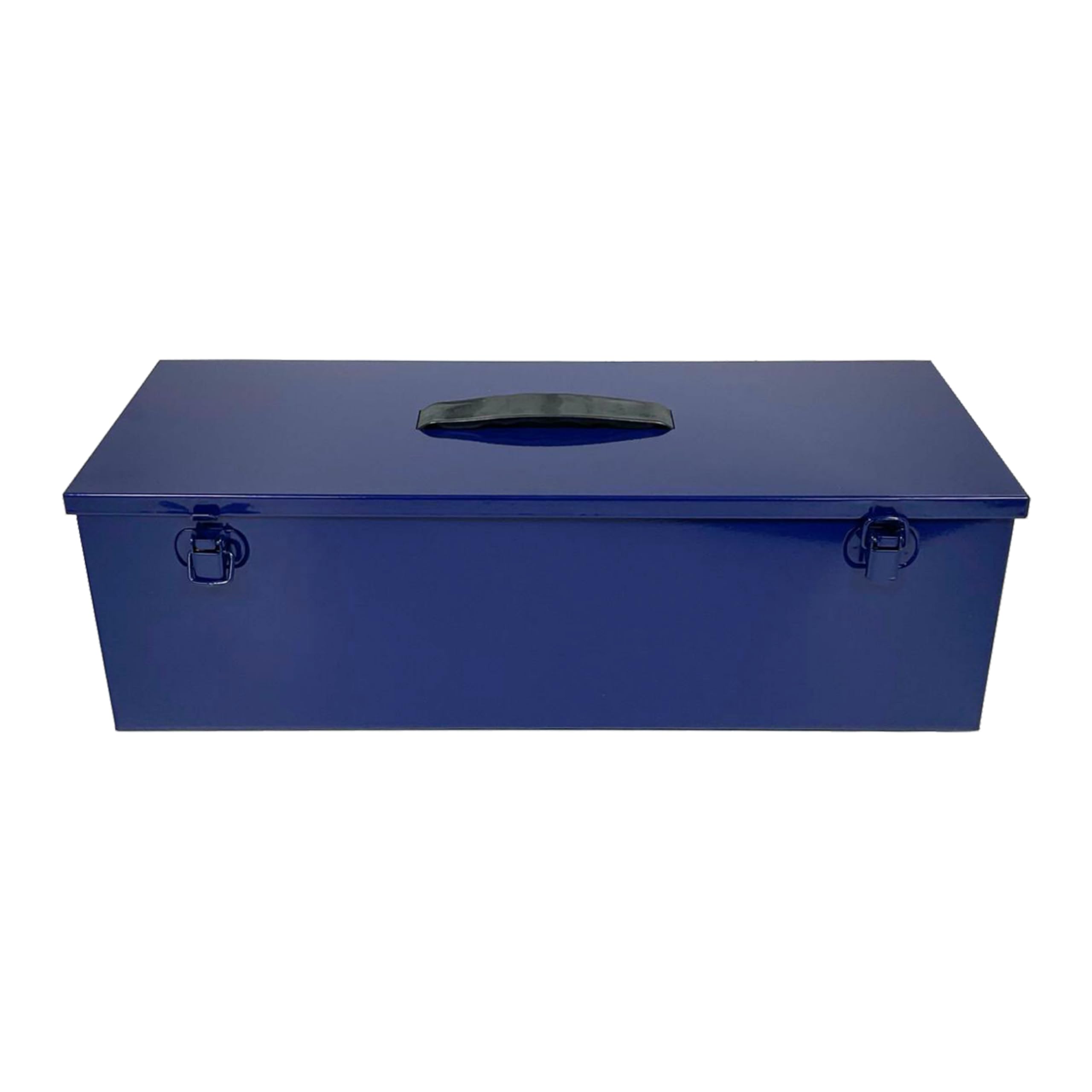 Cathedral Products Multi Use Hobby & Tool Box - Classic Retro Tool Chest with Double Toggle Closure - Blue