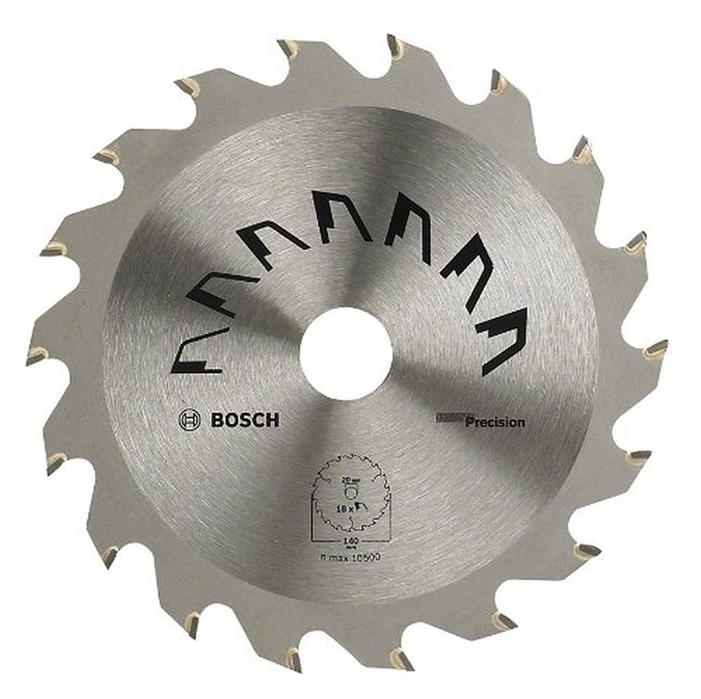 Bosch 1x Circular Saw Blade Precison (for Wood, Ø 250 x 3.2/2.2 x 30 mm, 24 Teeth, ATB, Accessories for Circular Saws)