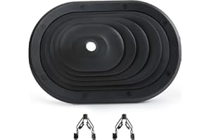 MOCAR7 Manual Transmission Gear Shifter Boot Cover Compatible with Jeep Wrangler 3.8L 2007 2008 2009 2010 Replace 52060069AC