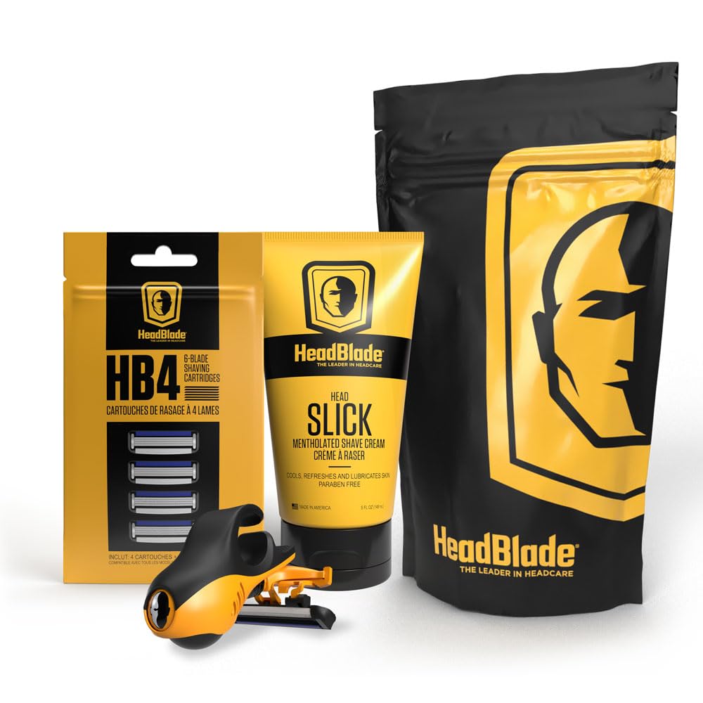 HeadBlade Moto Kit with 8oz HeadSlick