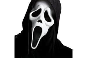 Ghost Face Mask Scary Halloween Masks Latex Scream Mask Costume Full Head Masquerade Cosplay Party Decoration Props