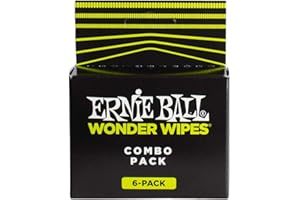 Ernie Ball Wonder Wipes Combo Pack, 6 pack