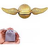 Golden Finger Spinner Fidget Toy, Wizard Hand Finger Spinner, Fingertip Gryo, Ideal for Adults' Office Desk, Office, Classroo