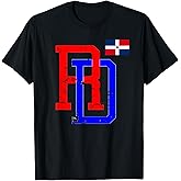 Dominican Republic RD Flag Pride-Dominican Tees T-Shirt Small