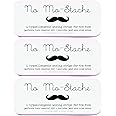 No Mo-Stache Shark Tank Lip Wax Strips - Hypoallergenic For All Skin Types - Facial Hair Removal for Women - Travel-Friendly Wax Kit with 36 Strips + Aloe Cream