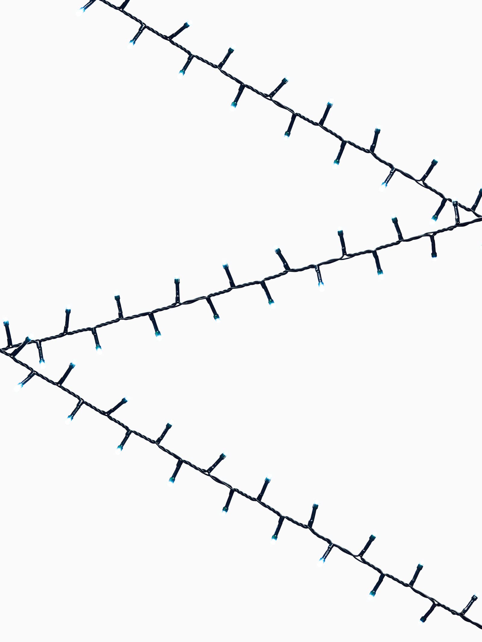 480 Compact Ice White Multi-Function LED Light String