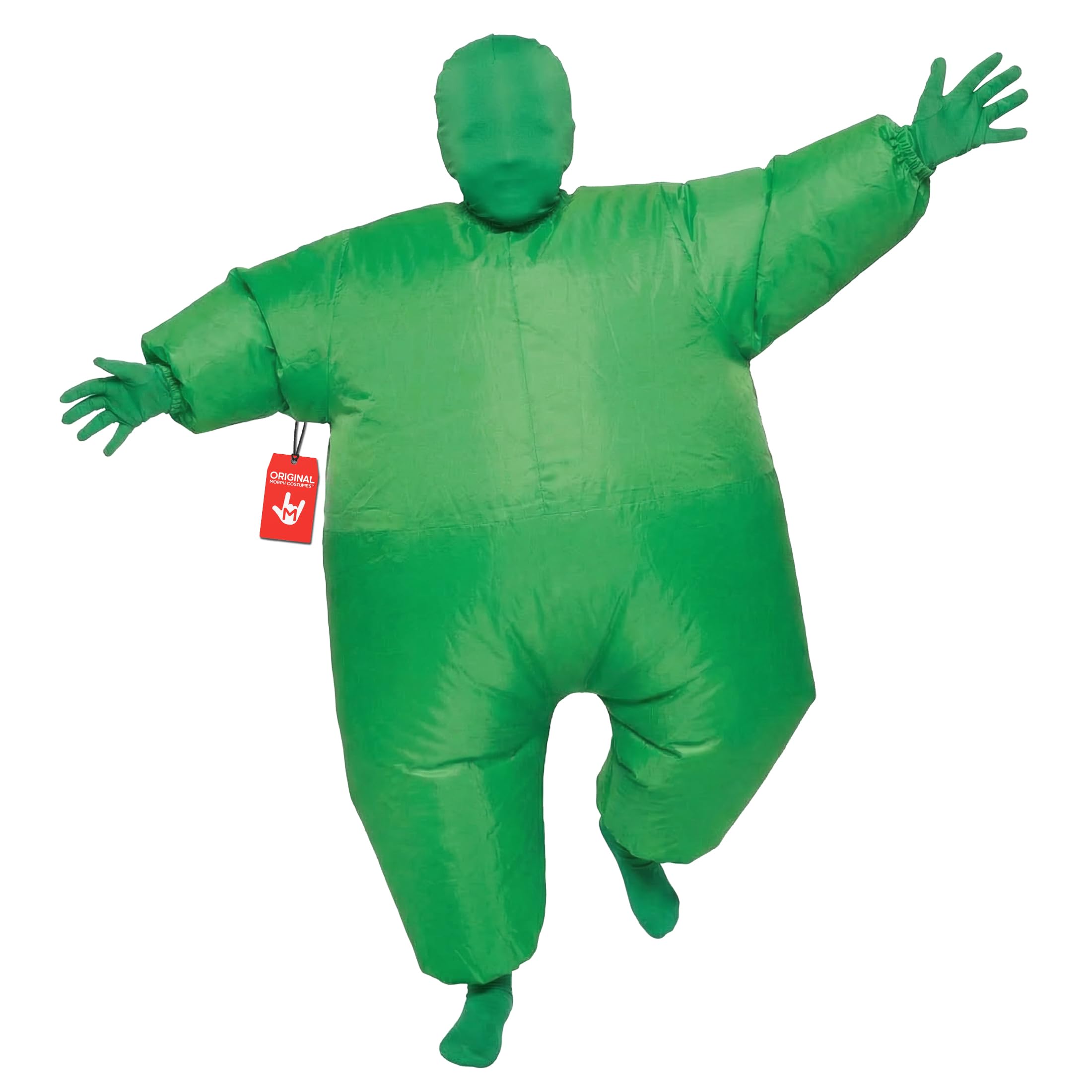 Morphsuits Green Inflatable Costume for Kids, Blow Up Costumes Kid, Inflatable Costume Kids