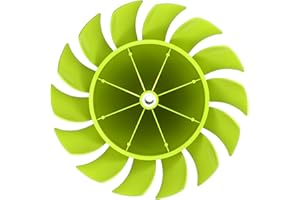 JIOTAR 529437003/529437004/529437001 Blower Fan Blade for Ryobi 18 Volt/Homelite Blower Fan P2108 P21081 P21081VN P21081VNM (W/Insert Nut