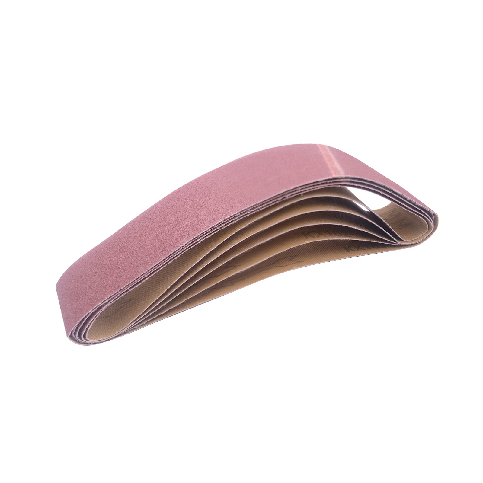 Sanding Belt, 25 Pack 80/120//150/240/400 Grits Sanding Belts, Grinding Aluminium Bands, Polisher Oxide Sander Sanding Belt Abrasive Belt (50mm*686mm)