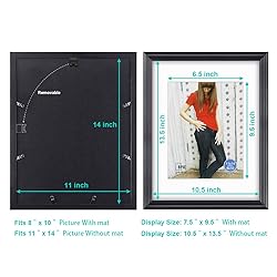 RPJC 11x14 inch Line Edge Picture Frames Made of