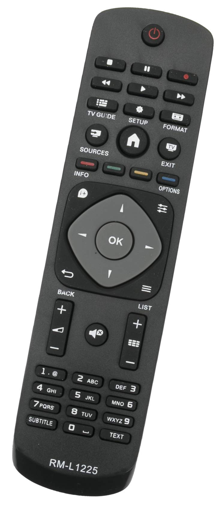 ALLIMITY RM-L1225 Remote Control Replace for Philips UHD 4K TV 43PUH4900 55PUH4900 55PUH4900 43PUK4900 49PUK4900 49PUT4900 43PUT4900 49PUH4900