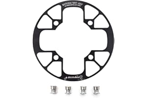 UPANBIKE Mountain Bike Chainring Guard 104 BCD Aluminum Alloy Chain Ring Protector Cover for 32~34T 36~38T 40~42T Chainring S