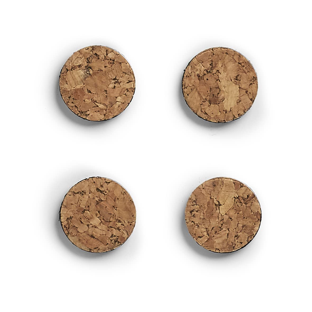 Zeller 11218 Magnetic Set Cork 4-Piece Cork Diameter Approx. 2.8 x 0.3 cm — image 1