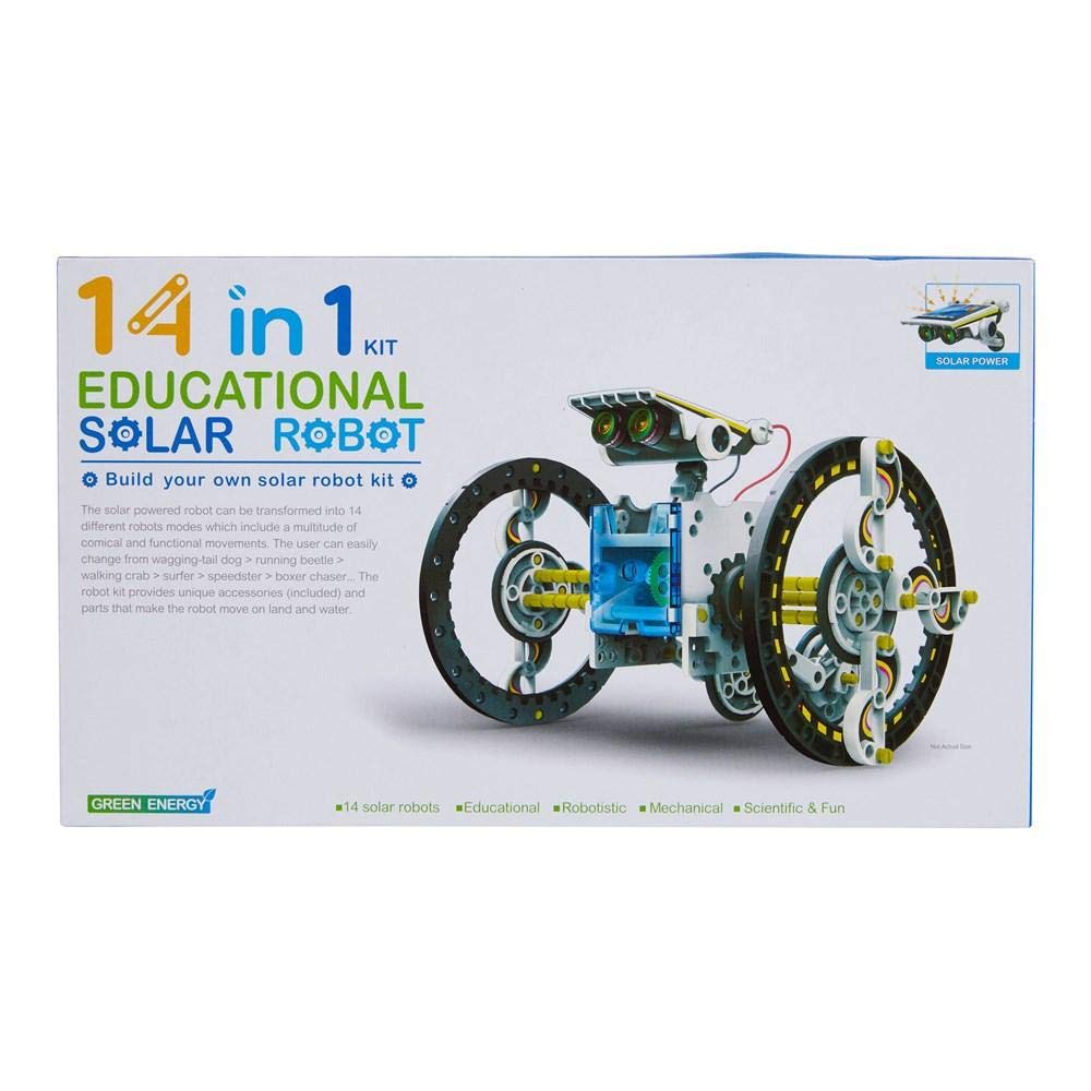 Green Energy Solar Robot 14-in-1 Educational STEM