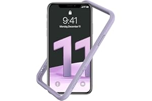 RhinoShield Bumper Case Compatible with [iPhone 11 / XR] | CrashGuard NX - Shock Absorbent Slim Design Protective Cover 3.5M / 11ft Drop Protection - Lavender