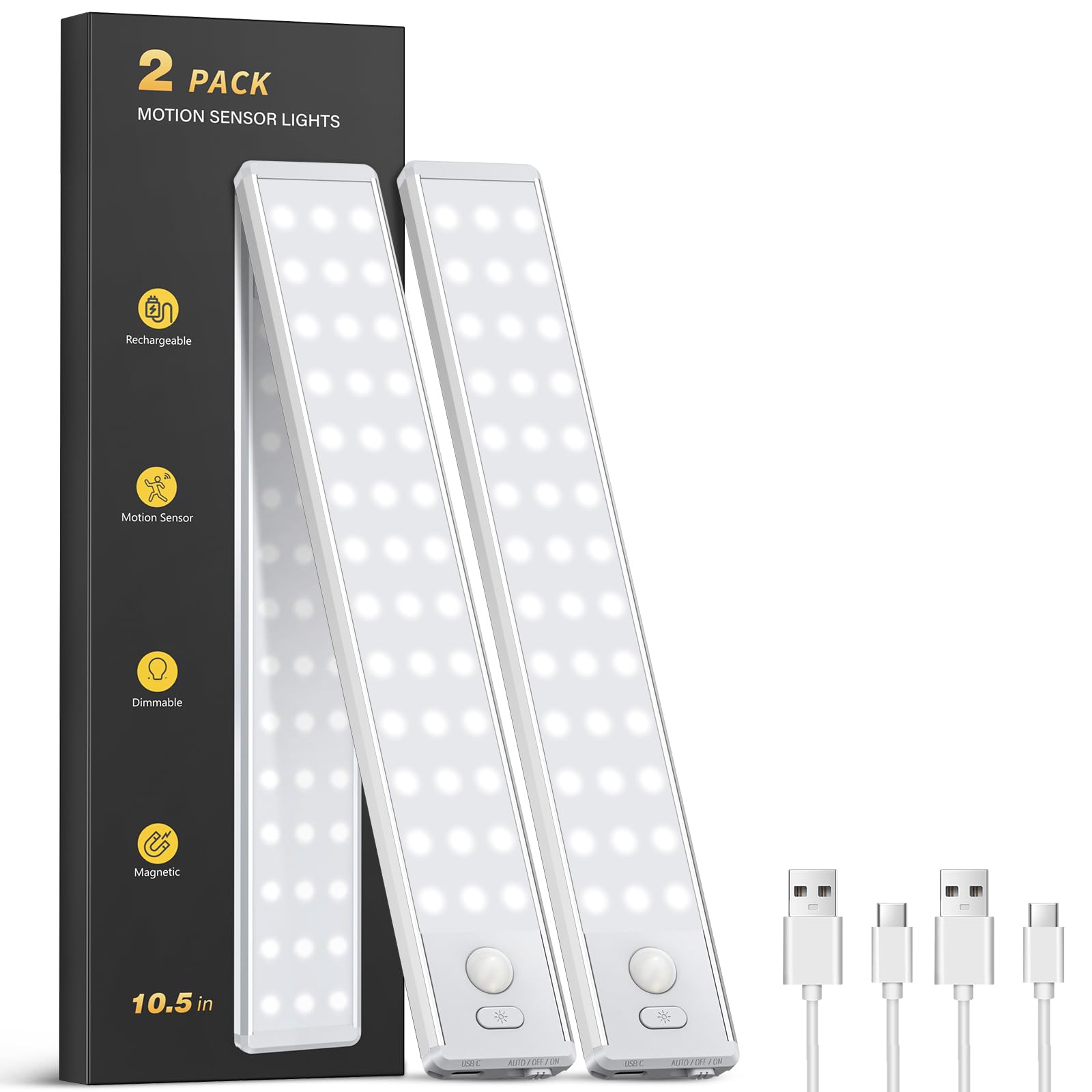 Under Cabinet Lighting - 10.5" Motion Sensor Light