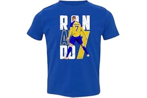 Sheki Apparel Ronaldo 7 Al NASSR Soccer Siuuu Goal Celebration Toddler T-Shirt