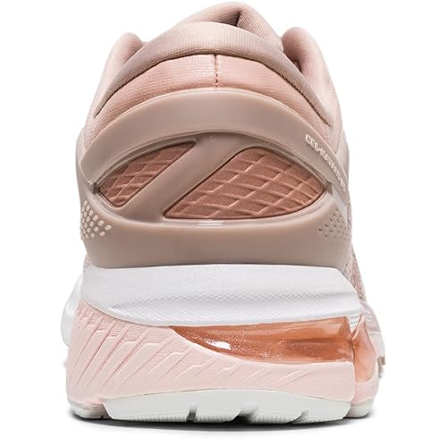 ASICS Women's Gel-Kayano 26 Running Shoes, Fawn/Rose Gold in