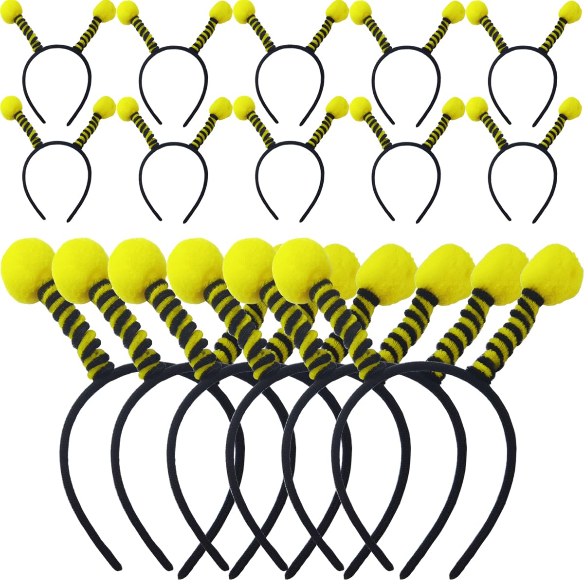 Photo 1 of ***PARTIAL SET***TIHOOD 14PCS Bee Tentacle Headbands Bee Hair Bands Hair Hoop for Women Girls Halloween Christmas Party Supplies