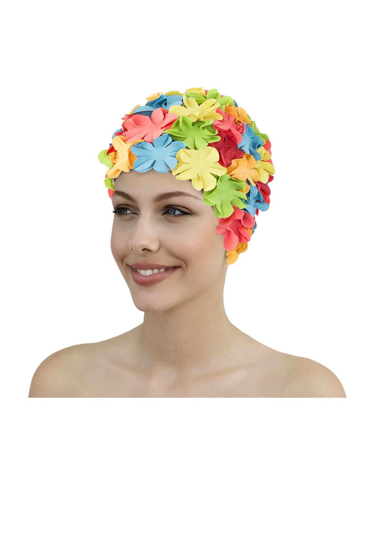 Fashy Women's Swim Petal Cap - Multi Coloured — image 1