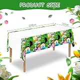 OSDUE Pixel Game Theme Tablecloth 130x220 cm Disposable Birthday Cover view 2