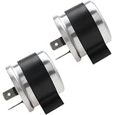 OTOTEC 2Pcs 6V Motorcycle Mechanical Flasher Relay 2-Pin Flasher Units Relay Turning Relay Replacement for DC 6V Motorcycles Silver
