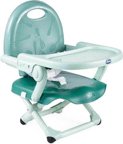 Chicco Pocket Snack Booster Seat Sage 6m-3y Portable High Chair 15 kg