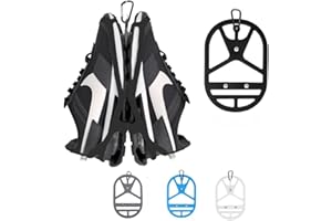 SPLANDIN Shoe Holster For Backpack with Clip Hanger. Footwear Holder with Clip for Sneakers, Cleats, Bowling, Soccer, Basket, Football. For Travel, Outdoors, Sports & Space Saving