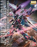 Bandai Spirits MG Justice Gundam Seed 1:100 Scale Hobby Figure 8 Inch view 8