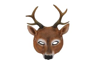 Himine Cosplay Mask Elk's Head Mask for Festival Party Halloween