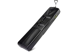 Sportube Series 3 Ski and Snowboard Case – Protective Travel Case for up to 3 Pairs of Alpine Skis and Gear, or 2 Sets of Snowboards and Gear