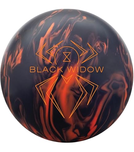 Boule De Bowling Hammer Black Widow Viz-A-Ball – Gris/blanc, Noyau Gas Mask, Housse Polyester, Finition Vernie – Effet Spectaculaire