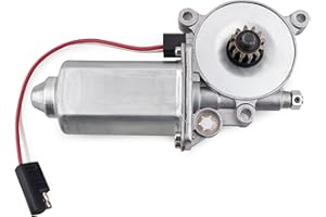 MICCIKA 373566 RV Awning Motor Replacement Universal Connector Motor Compatible with Solera Power Awnings Motor ，with Single 2-Way Connector, 12-Volt DC 75-RPM