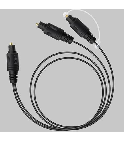 Fibra óptica Cable Audio Optico A Rca Steren Xiatiaosann Cable De