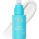 TULA Skin Care A+ Renewal Advanced Retinal + Peptides Serum - Nightly Facial Serum, Boosts Radiance and Hydrates, 1.01 Fl. oz.