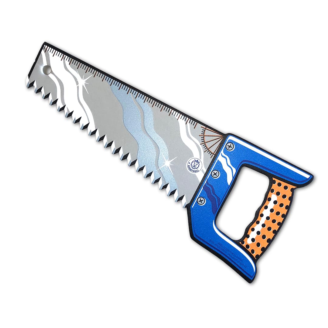 Liontouch - Toy Saw for Toddler Boys – 1 Year up | Pretend Play Foam Toy Tools for Children | Ideal for Kid’s Educational Learning, Building & Construction Play