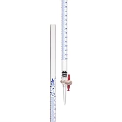 EISCO 25mL Acrylic Burette - Class B - 0.1mL Blue