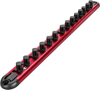 Performance Tool W38190 3/8 Drive Magnetic Socket Rail Organizer Thailand