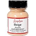 Angelus Acrylic Leather Paint Beige 1oz