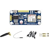 Waveshare GSM/GPRS HAT, Compatible with Raspberry Pi 5/4B/3B/Zero/Zero W/Zero 2W/Pico/Pico W/Pico WH,Jetson Nano Based on SIM800C Support SMS Data Transfer ect, 2G Communication