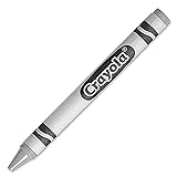 Crayola Metallic Silver Crayons, Bulk Crayons, 12