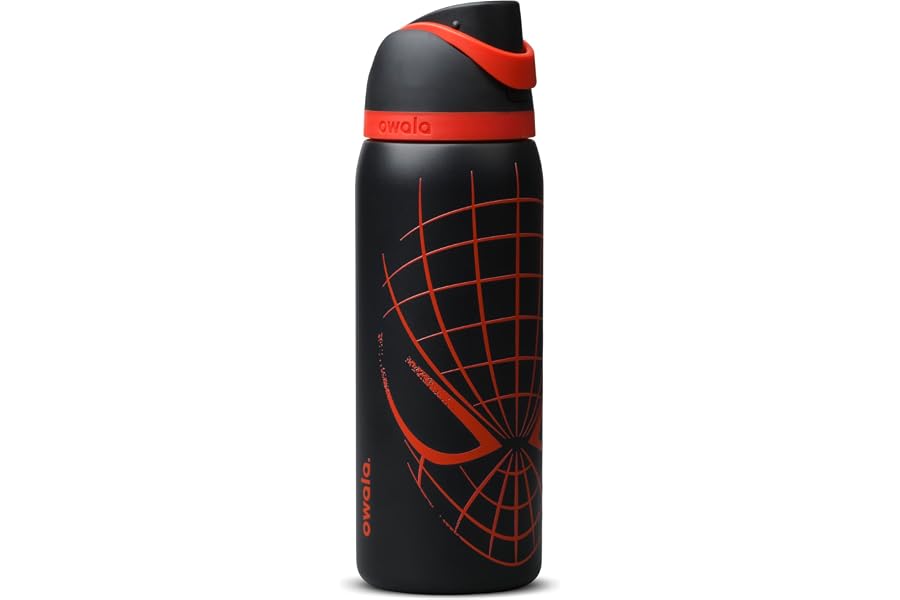 Owala Marvel FreeSip Stainless Steel Water Bottle 32 oz Night Watch