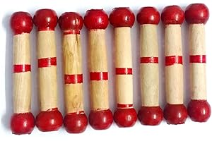 BHAVICREATION Tabla Tuning Blocks Tabla Gattas Dholak Tuning Blocks 8 pcs (Color Vary) Drum Musical instruments Parts and Accessories