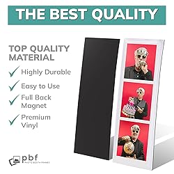pbf PHOTO BOOTH FRAMES 2x6 Magnetic Picture Frames