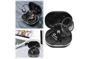 ANGELBEE AI Language Translation Earbuds, 3-in-1 OWS Translator Earbuds Real Time with Two Years Free Subscription, 144 Languages & Accents Over Ear Earbuds Translation Device for Travel Business Learning (A)