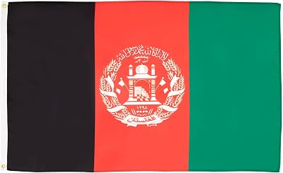 AZ FLAG Afghanistan Flag 5x8 ft 100D Polyester with 2 Grommets