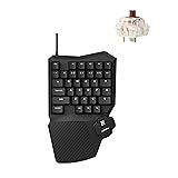 LEMOKEY X0 One Handed Gaming Keyboard, 35 Keys