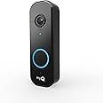 Chamberlain myQ Video Doorbell | 2K Camera, Battery/Wired, Color Night Vision, Live View with 2-Way Talk, Motion Detection & 